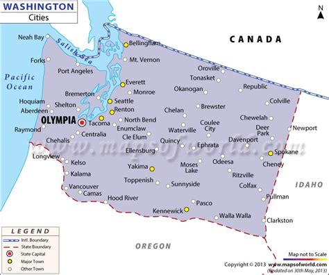 List of municipalities in Washington .